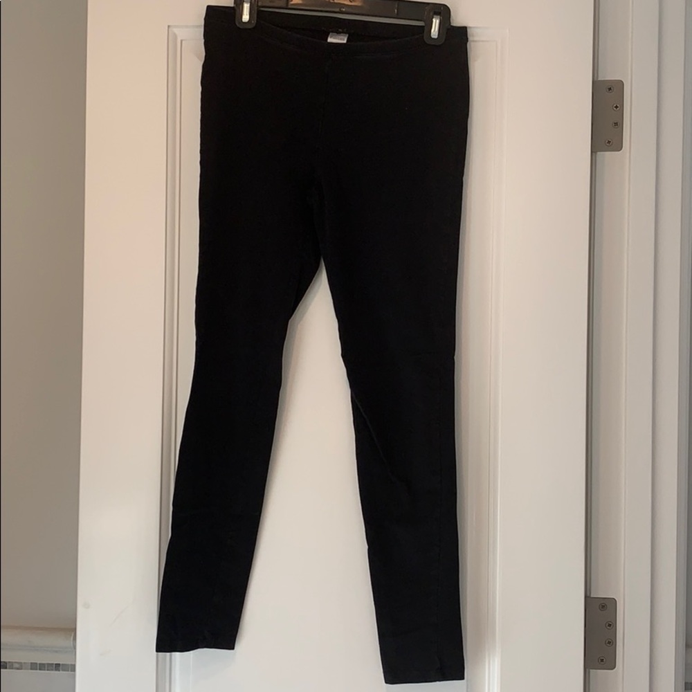 Black Cotton Leggings